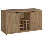 Orleans Furniture - Coaster - Jamestown 2-door Composite Wood Sideboard Buffet Mango - 183025